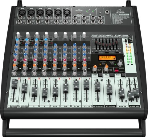 Behringer PMP500 mikser audio 12 kan. 20 - 20000 Hz