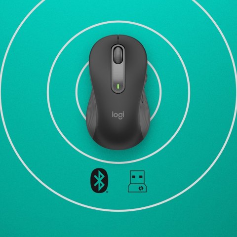 MOUSE USB OPTICAL WRL M650/BLACK 910-006239 LOGITECH