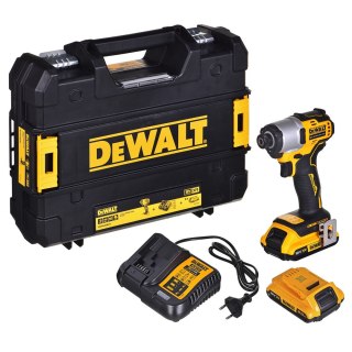 ZAKRĘTARKA UDAROWA DEWALT DCF840D2T-QW 18V 2X2,0AH