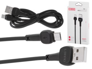 L-BRNO Kabel ładowarka Quick Charge szybkie ładowanie micro USB czarny