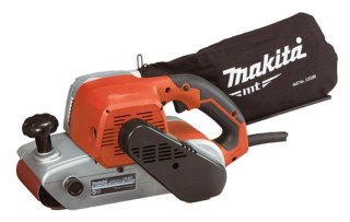 Makita M9400 przenośna szlifierka Szlifierka taśmowa Pomarańczowy, Srebrny 940 W