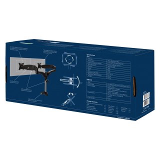 ARCTIC Z2-3D Gen 3 uchwyt / stojak do monitorów 86,4 cm (34") Biurko Czarny