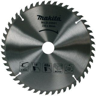 Makita D-03931 ostrze do piły tarczowej 23,5 cm 1 szt.