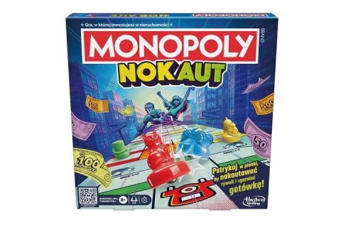 GRA HASBRO MONOPOLY NOKAUT F8995 PUD6