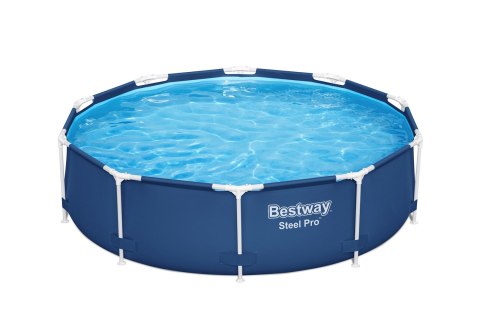 Bestway Steel Pro 56677 / 23 basen zewnętrzny naziemny Basen ramowy W kształcie okręgu 4678 l Niebieski