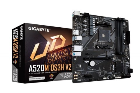 Płyta główna GIGABYTE A520M DS3H V2 (Socket AM4 /micro ATX)