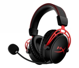 Słuchawki z mikrofonem HYPERX Cloud Alpha Wireless Czerwony Czerwono-czarny