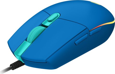 Mysz gamingowa Logitech G203 Lightsync niebieska