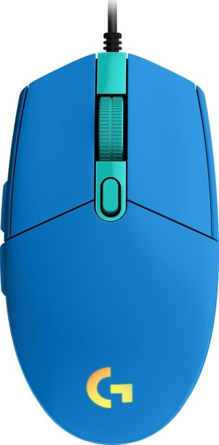 Mysz gamingowa Logitech G203 Lightsync niebieska