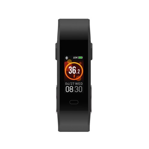 Opaska fitness Smartband Denver BFH-19 z pomiarem tętna i temperatury ciała czarna