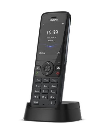 Yealink W78H słuchawka telefoniczna Telefon w systemie DECT Nazwa i identyfikacja dzwoniącego Czarny