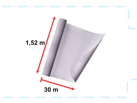 Folia rolka metalic szczotkowana szara1,52x30m