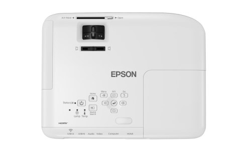 Epson EB-W06 projektor danych Przenośny projektor 3700 ANSI lumenów 3LCD WXGA (1280x800) Biały