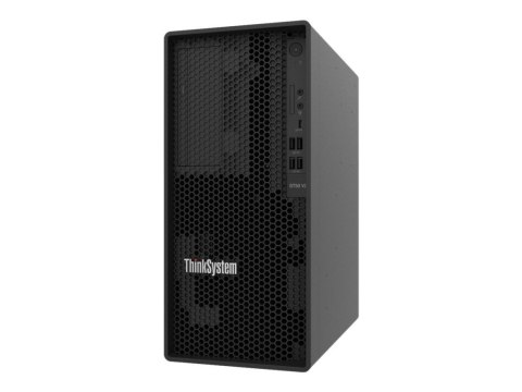 Lenovo ThinkSystem ST50 V2 Xeon E-2324G  (4Core 3.1GHz 8MB Cache/65W), SW RAID, 2x960GB Micron 5400 Pro SSD, 1x16GB 3200MHz ECC 