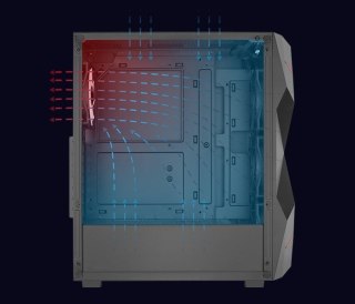 Obudowa AEROCOOL PGS VOLCAN-G-BK-v1