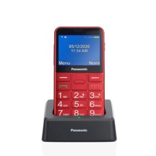 Telefon komórkowy Panasonic KX-TU155EXR Czerwony