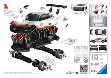 Puzzle 108 elementów 3D Pojazdy Porsche 911 GT3 Cup