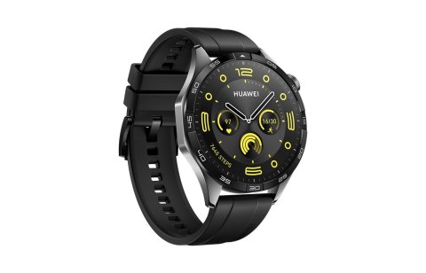 Huawei WATCH GT 4 3,63 cm (1.43") AMOLED 46 mm Cyfrowy 466 x 466 px Czarny Wi-Fi GPS