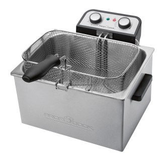 Frytownica Clatronic PC-FR 1038 (4 l; 2,0 kg; 3000W; srebrny)