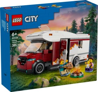 LEGO 60454 CITY - Wakacyjny kamper pełen przygód