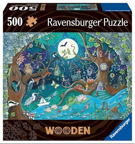 Puzzle drewniane 500 Baśniowy Las