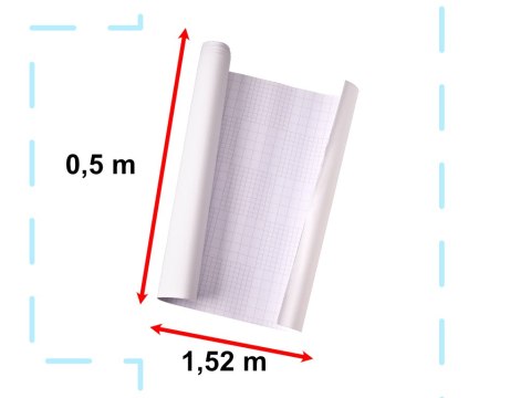 Folia odcinek carbon 4D biała 1,52x0,5m