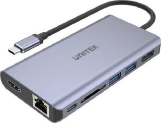 UNITEK D1056A (Szary /USB Typ C )