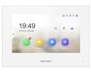 Monitor do wideodomofonu Hikvision DS-KH6320-WTE1-W
