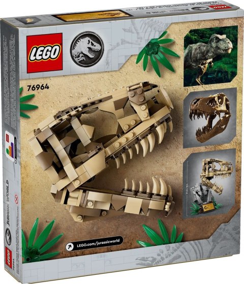 LEGO Jurassic World 76964 Szkielety dinozaurów czaszka tyranozaura