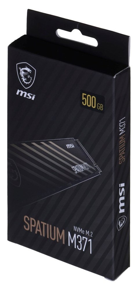 MSI SPATIUM M371 NVME M.2 urządzenie SSD 500 GB PCI Express 3.0