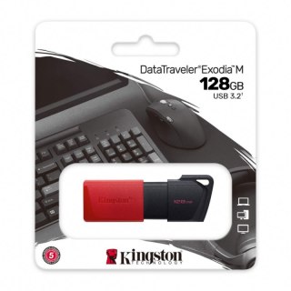 Pendrive KINGSTON DTXM/128GB (128 GB /Czarno-czerwony )