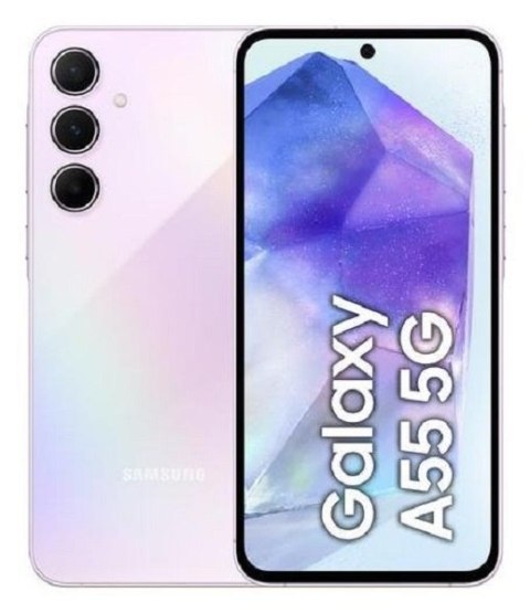 Smartphone SAMSUNG Galaxy A55 5G 8/128 GB Fioletowy 128 GB Fioletowy SM-A556BLVAEUE