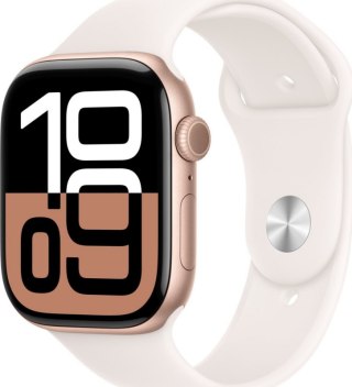 Watch 10 GPS 42 mm Rose Gold Alu S/M Różowy APPLE Złoto-różowy