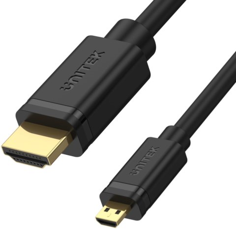 Unitek Kabel micro HDMI - HDMI 2.0 4K 60Hz 2 m