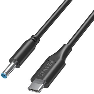 Unitek Kabel zasilający do laptopa HP 65W USB-C - DC4,5mm