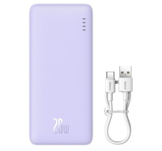 BASEUS POWERBANK AIRPOW 20000MAH 20W (FIOLETOWY)