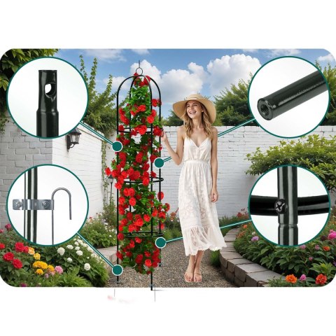 Pergola ogrodowa kolumna 200 cm Plonos PL-992