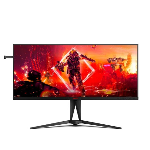 AOC AGON 5 AG405UXC monitor komputerowy 100,3 cm (39.5") 3440 x 1440 px Wide Quad HD LCD Czarny