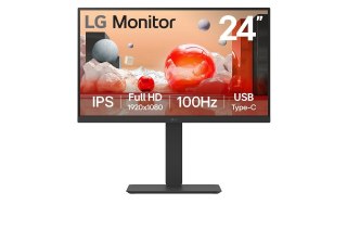 LG 24BA750-B monitor komputerowy 60,5 cm (23.8") 1920 x 1080 px Full HD LCD Czarny