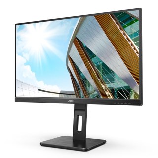 MONITOR AOC LED 27" U27P2CA 68.6 cm (27") 3840 x 2160 pixels 4K Ultra HD LED Czarny