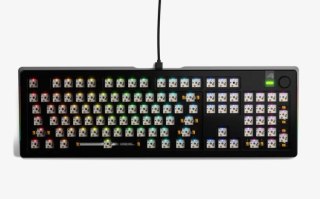 Klawiatura Glorious GMMK 3 Pro 100% Custom Gaming - Barebone, ANSI-Layout, schwarz