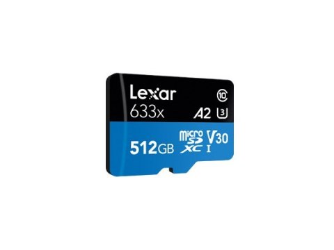 Lexar 633x 512 GB MicroSDXC UHS-I Klasa 10