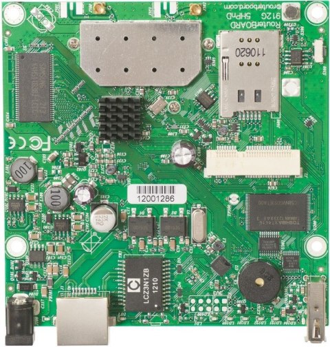 Router MikroTik RouterBOARD RB912UAG-5HPnD - Funkbasisstation - Wi-Fi - 5 GHz - DC power - intern