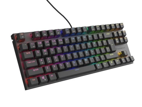 GENESIS Thor 303 TKL klawiatura Gaming USB QWERTY US English Czarny