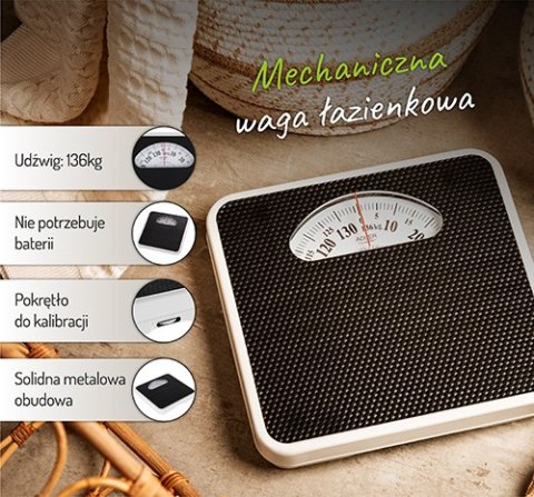 Mechaniczna waga łazienkowa