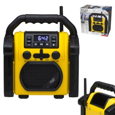 Radio budowlane z Bluetooth - IPX 54