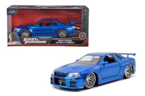 Auto Fast&Furious Szybcy i wściekli 2002 Nissan Skyline 1:24 JADA