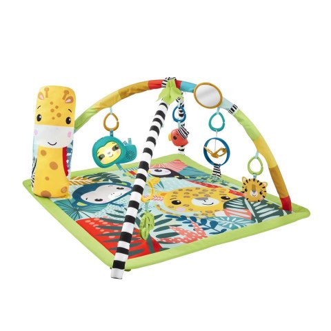 FISHER PRICE MATA EDUKACYJNA 3W1 LAS TROPIKALNY HJW08