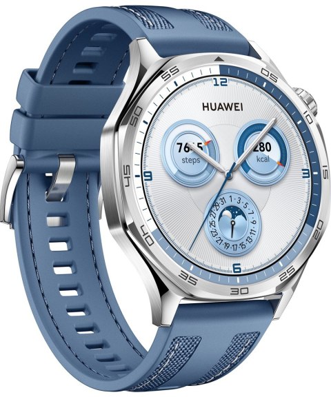 Huawei WATCH GT5 46mm 3,63 cm (1.43") AMOLED Cyfrowy 466 x 466 px Stal nierdzewna GPS