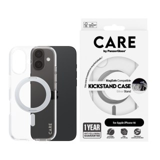 PanzerGlass CARE by PG SLV Kick/MagS iPhone16 6.1 pokrowiec na telefon komórkowy Przezroczysty